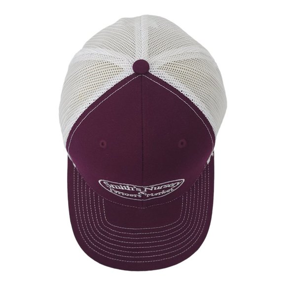 Smiths Nursery Farmers Market Mesh Snapback Cap Trucker Baseball Hat Richardson - Picture 10 of 12